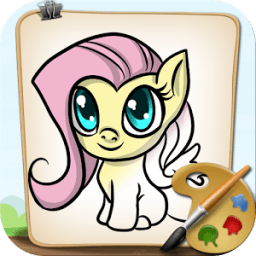 Coloring Little Pony Town иконка