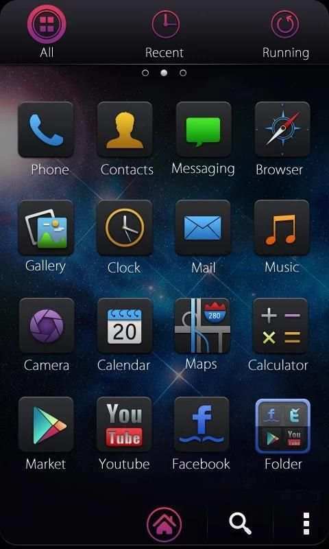 (FREE)Andy GO Launcher Theme скриншот 3