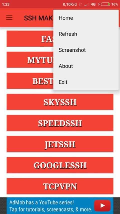 SSH MAKER screenshot 1