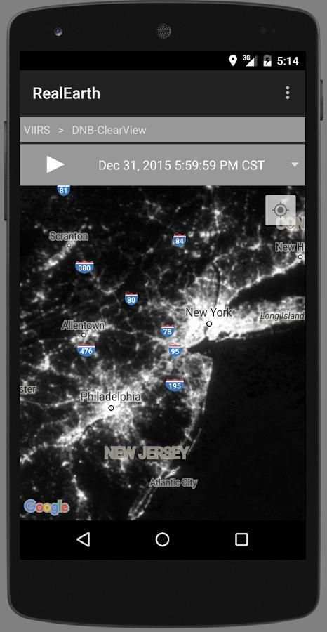 RealEarth 2 تصوير الشاشة