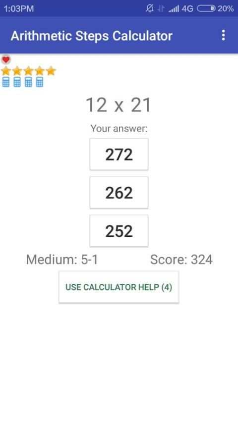 Arithmetic Steps Calculator (Free) скриншот 3
