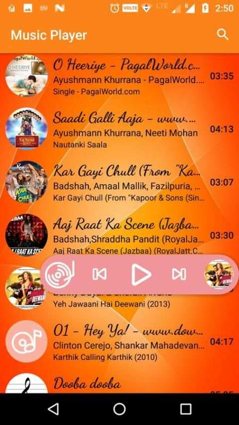 Music Player - App 4 تصوير الشاشة