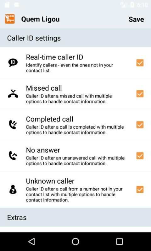 Quem Ligou - Identificador screenshot 1