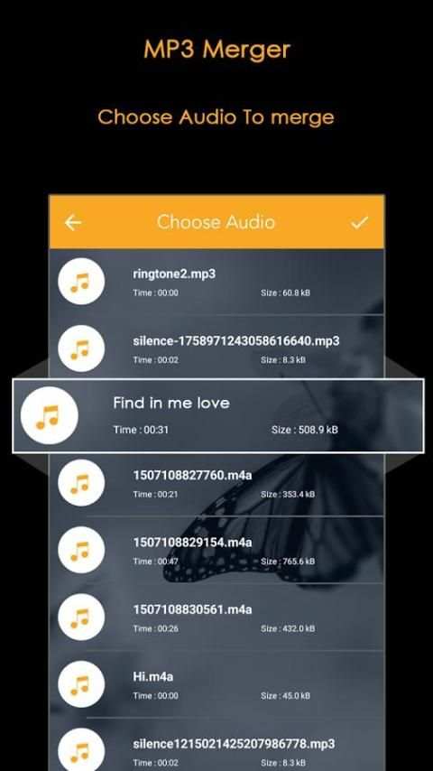 MP3 Audio Merger and Cutter скриншот 5
