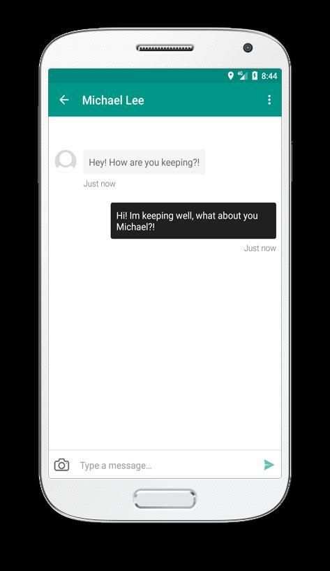Fire Messenger - Free Online Messenger screenshot 1