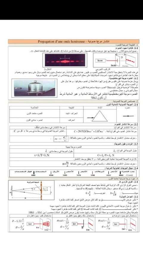 ملخص دروس بكالوريا الفيزياء скриншот 7