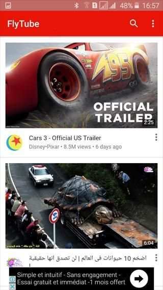 FlyTube Player Pro скриншот 2