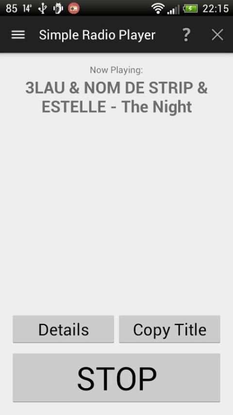 Simple Radio Player 4 تصوير الشاشة