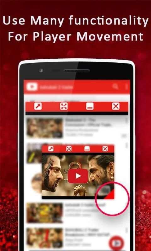 Floating Tube Video Player स्क्रीनशॉट 7