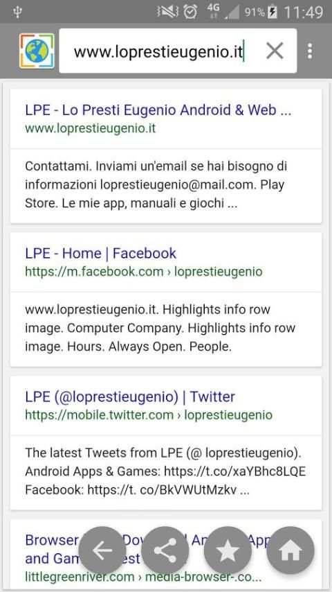 Browser скриншот 4