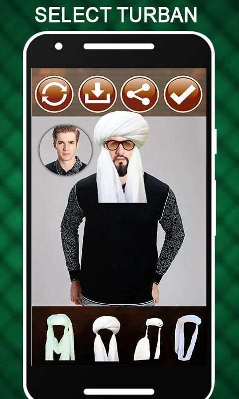 Balochi Turban Photo Editor : All Punjabi Pathan скриншот 5
