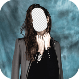 Woman Jacket Photo Montage иконка