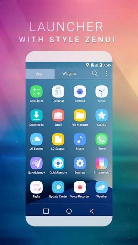 Launcher Style Asus Zenui скриншот 3