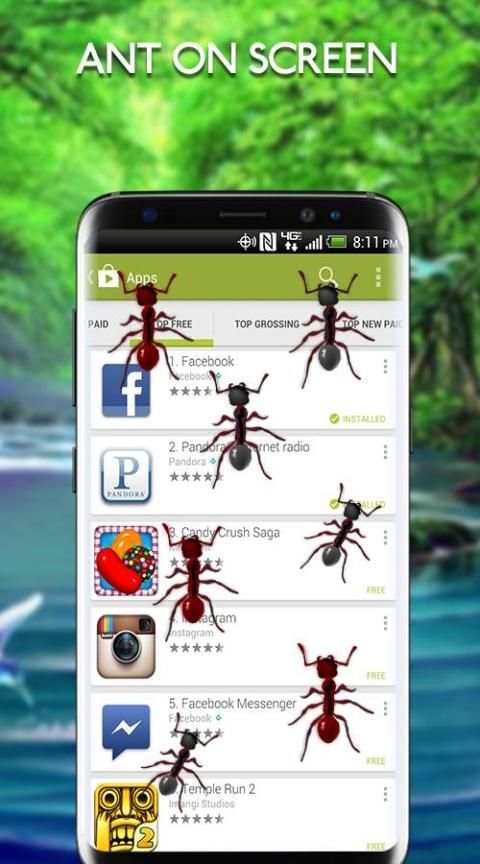 Ants on Screen - Ants in Phone Funny Joke screenshot 2
