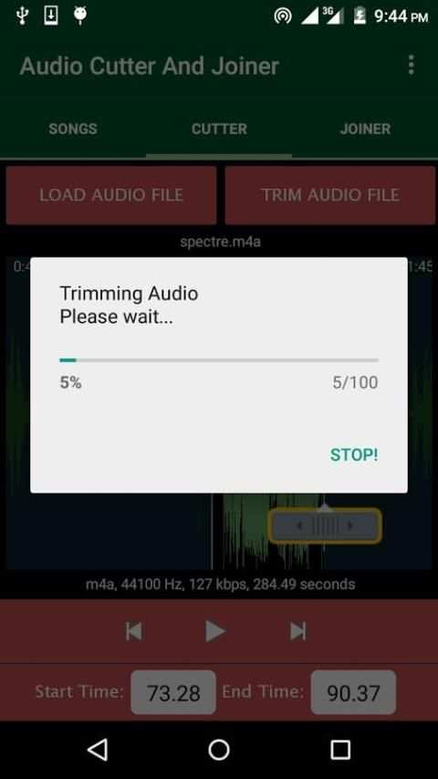 Audio Cutter And Joiner screenshot 3