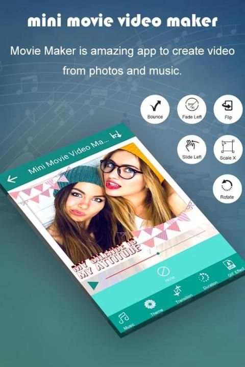 Mini Movie Video Maker स्क्रीनशॉट 3