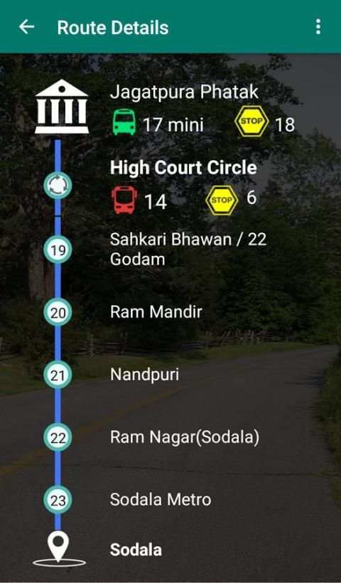 Jaipur Rides | City Bus info स्क्रीनशॉट 1