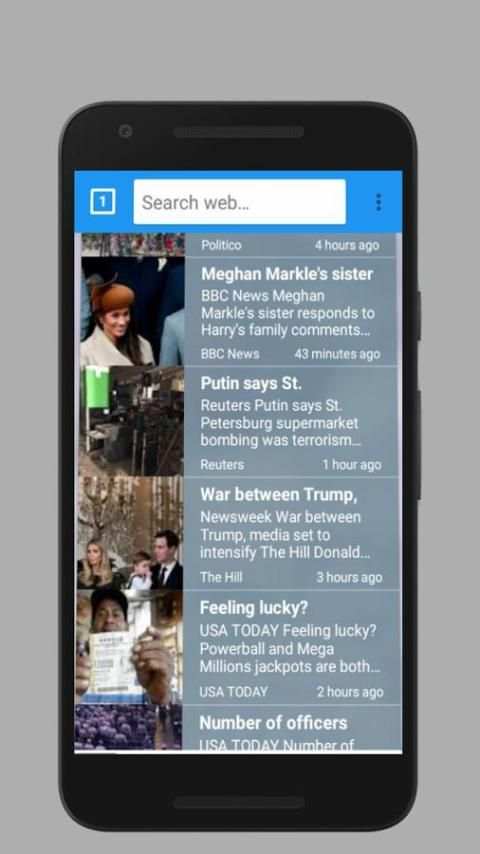 All In One Browser скриншот 4