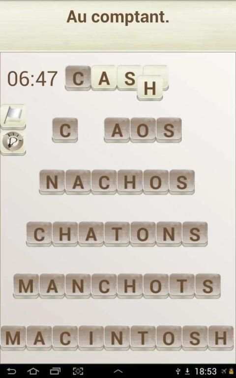 Jeu de Mots en Français скриншот 4
