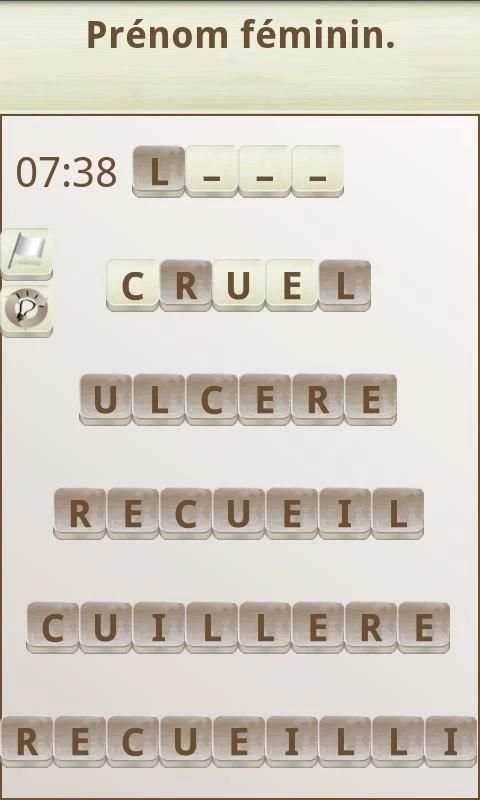 Jeu de Mots en Français screenshot 10