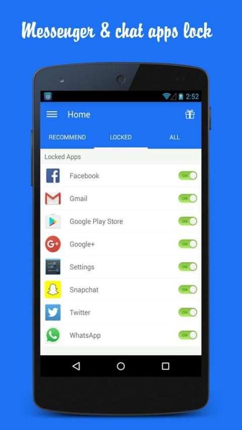 Messenger Lock - Chat Lock скриншот 4