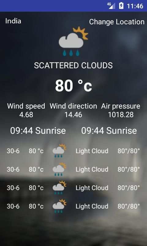 india weather 1 تصوير الشاشة