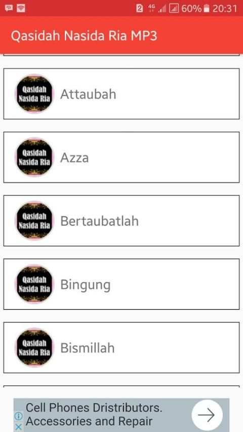 Qasidah Nasida Ria MP3 Lengkap screenshot 6