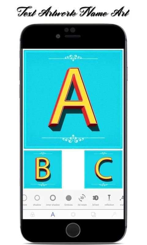 Text Artwork - Name Art 8 تصوير الشاشة