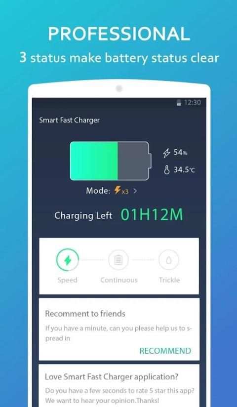 Smart Fast Charger＆Battery Saver 2 تصوير الشاشة