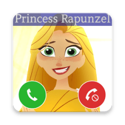 Princess Rapunzel Fake Call - PRANK أيقونة