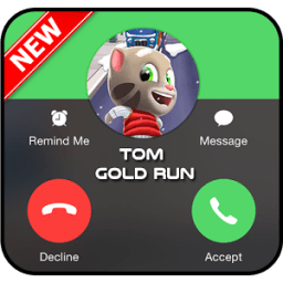 ikon Fake Call Talking Tom Gold Run Free