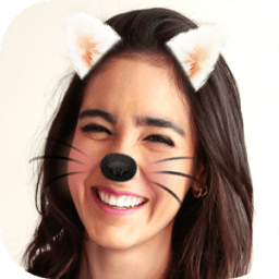 Face Swap Camera-lovely&amp;makeup cute motion sticker आइकन