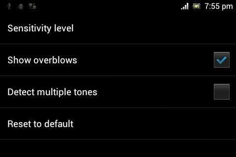 Harmonica tuner स्क्रीनशॉट 1