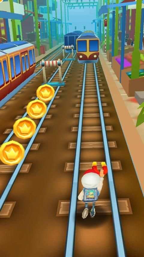 Subway Runner :Bus Rush 3D Run 2017 screenshot 4