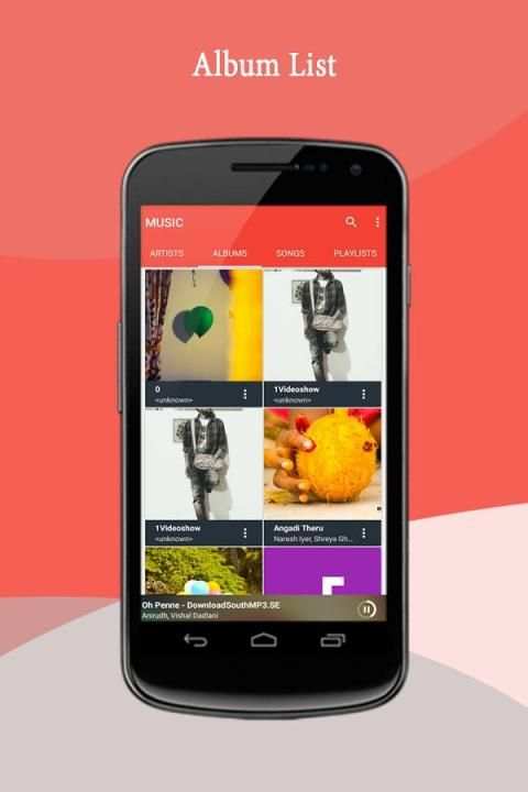 Music Player स्क्रीनशॉट 3