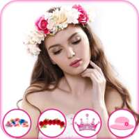 Flower Crown Photo Editor : Girl's Photo Editor on 9Apps