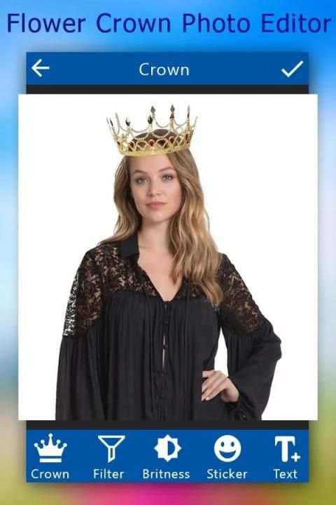 Flower Crown Photo Editor : Girl's Photo Editor screenshot 2