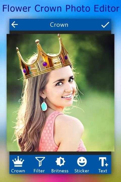 Flower Crown Photo Editor : Girl's Photo Editor 5 تصوير الشاشة