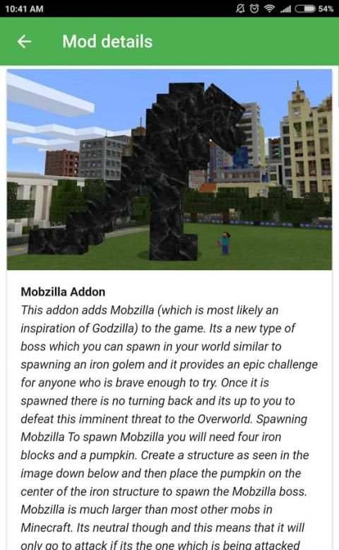 Popular mods for Minecraft PE скриншот 6