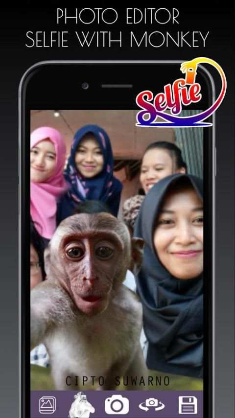 Selfie With Monkey скриншот 3