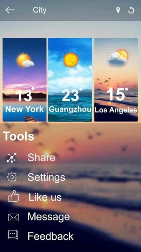 Live Weather Forcast : Weather Widget for Android скриншот 2