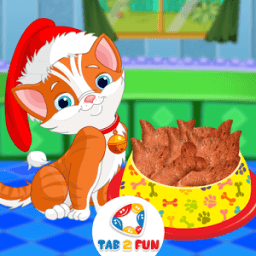 Kitty Food Maker Cooking Games 2017 أيقونة