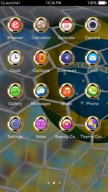 Best Brazil Football Theme 2 تصوير الشاشة