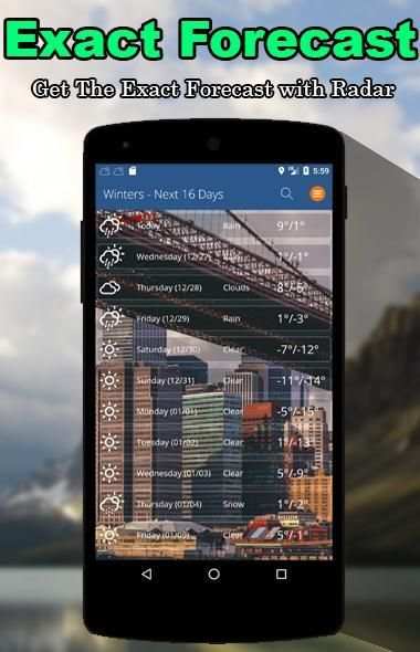 Local Weather Forecast Live -Real Time Temperature screenshot 1