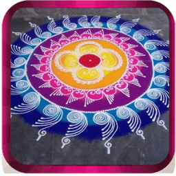 Kolam and Rangoli Designs आइकन