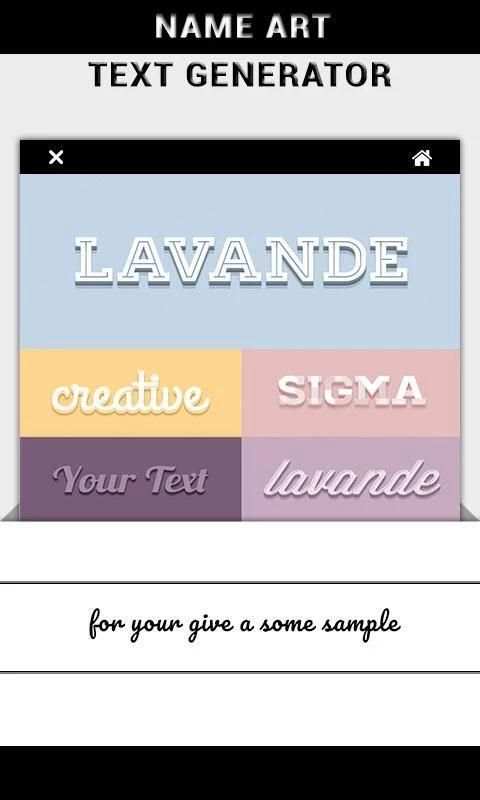 Name Art - Text Generator screenshot 8