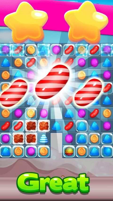 Candy Star Land - Free match 3 game screenshot 3