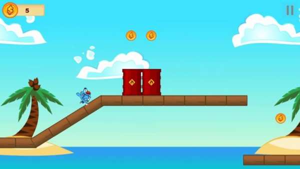 Oggy Run And The Cockroaches скриншот 1