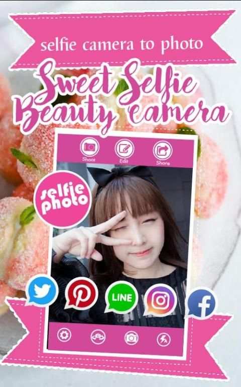 Sweet Selfie Beauty Camera screenshot 3