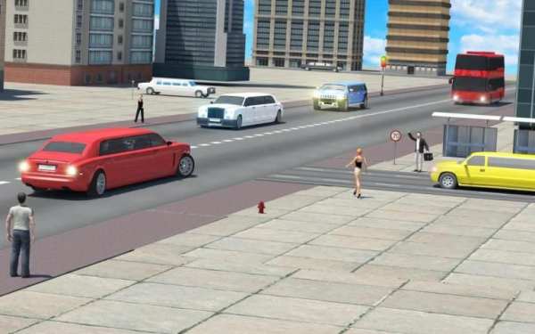 Limo Simulator 2018 City Drive screenshot 1